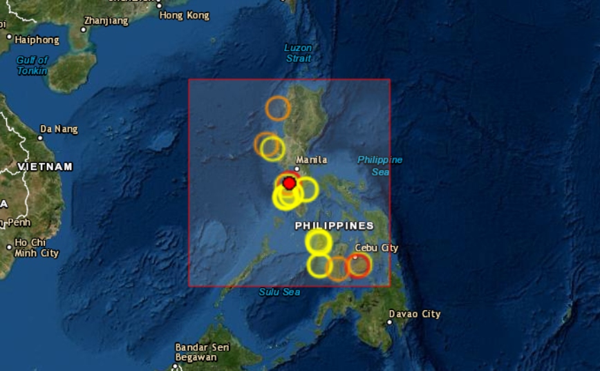 Σεισμός 5,7 Ρίχτερ στις Φιλιππίνες