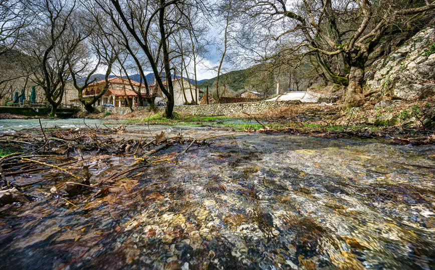 Ο παταμός Αροάνιος στο Πλανητέρο Ο παταμός Αροάνιος στο Πλανητέρο
