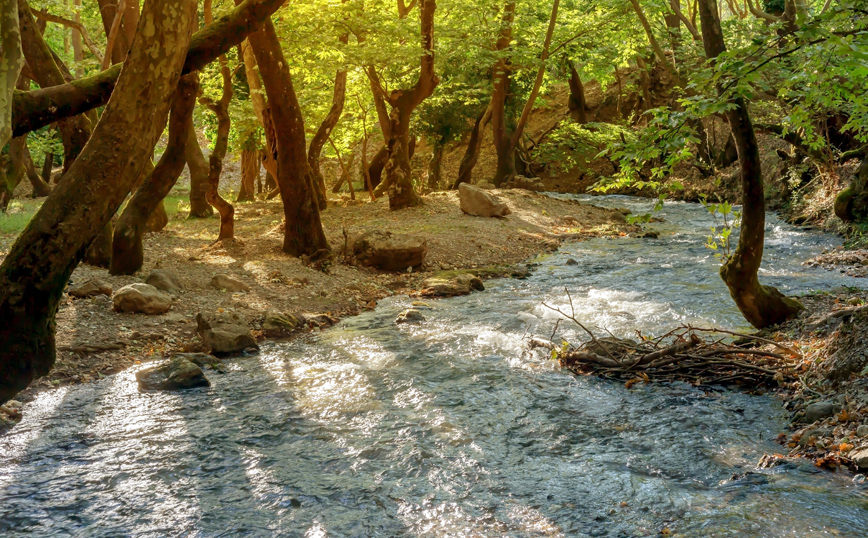 Ο παταμός Αροάνιος στο Πλανητέρο Ο παταμός Αροάνιος στο Πλανητέρο