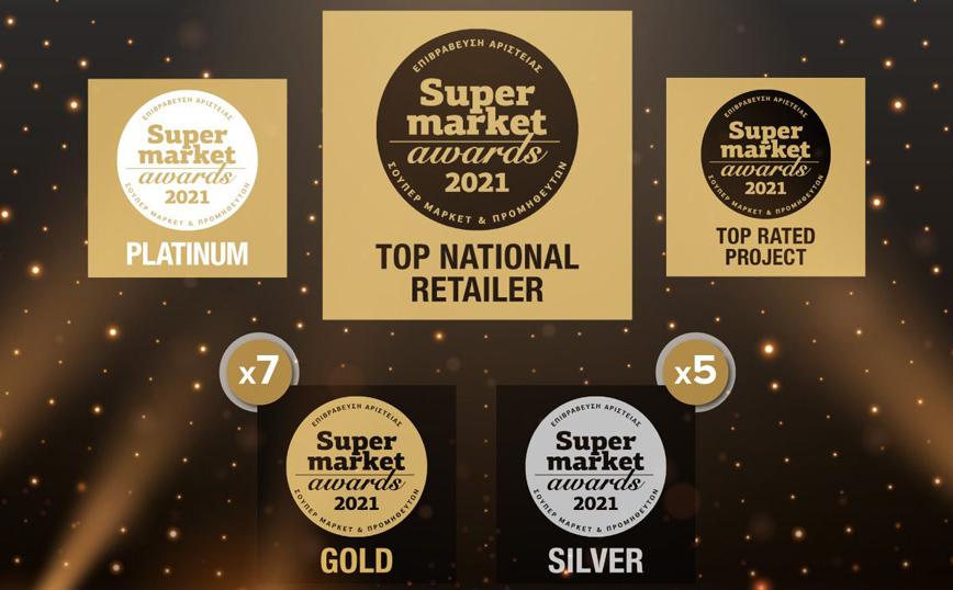 Super Market Awards 2021: H METRO AEBE ανακηρύχθηκε TOP NATIONAL RETAILER!