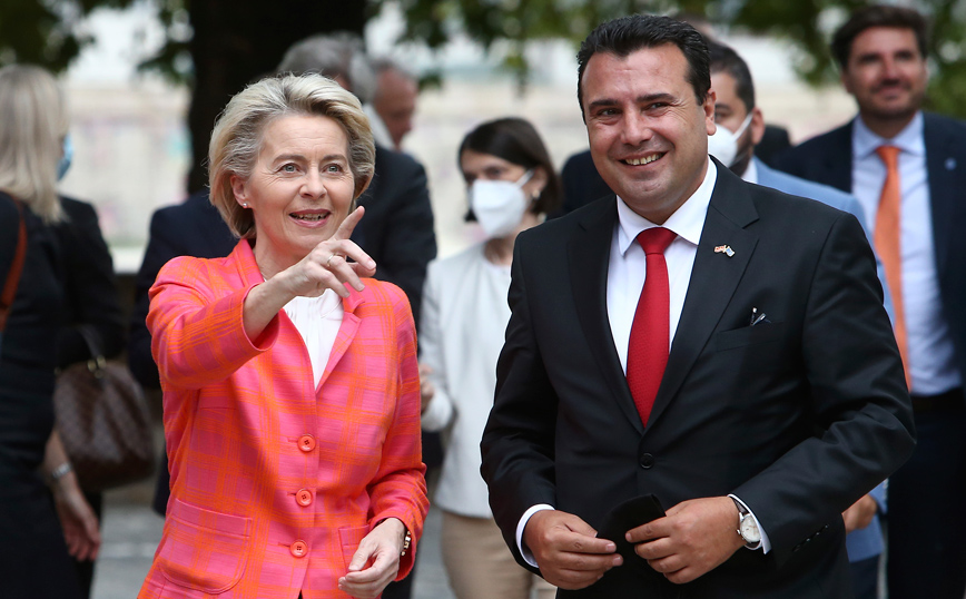 Ούρσουλα φον ντερ Λάιεν Ζόραν Ζάεφ