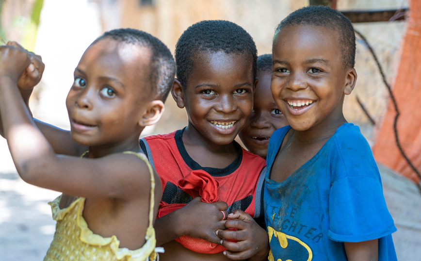 παιδιά στην Τανζανία