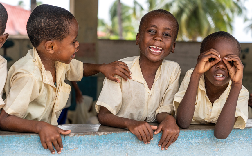παιδιά στην Τανζανία