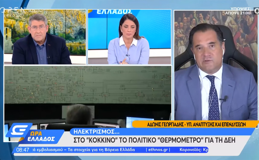 Γεωργιάδης για ΔΕΗ: Με πολύ συντονισμένες ενέργειες πετύχαμε ένα μικρό θαύμα