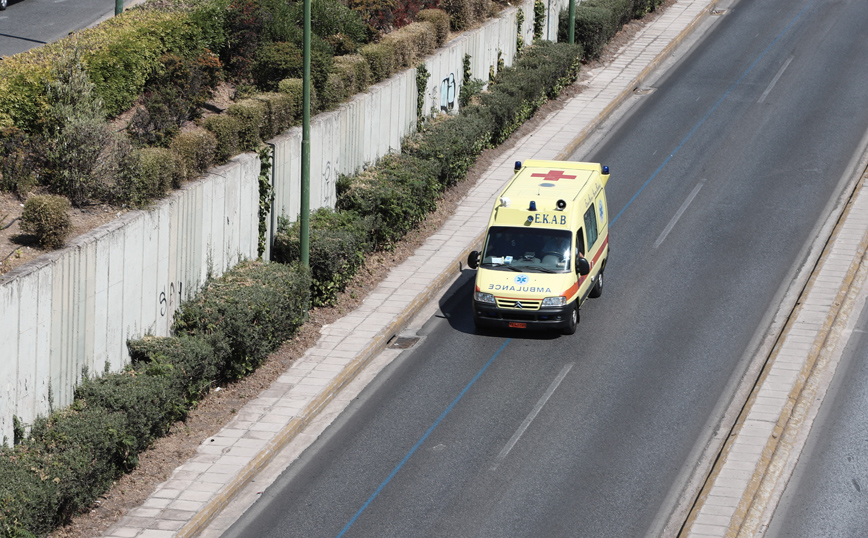 Σοβαρό τροχαίο στην Κατεχάκη, πολύ σοβαρά τραυματίας σε ανατροπή μοτοσικλέτας