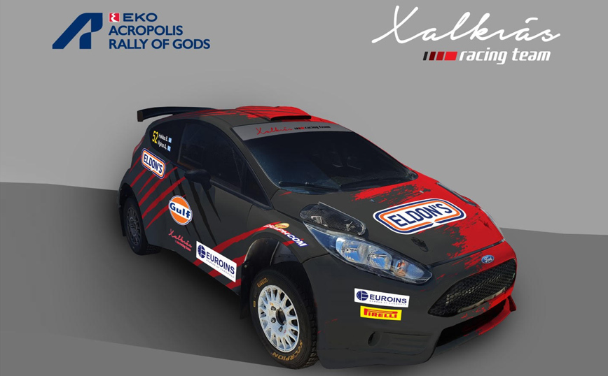 Ο Θέμης Χαλκιάς Racing Team στο Rally Acropolis