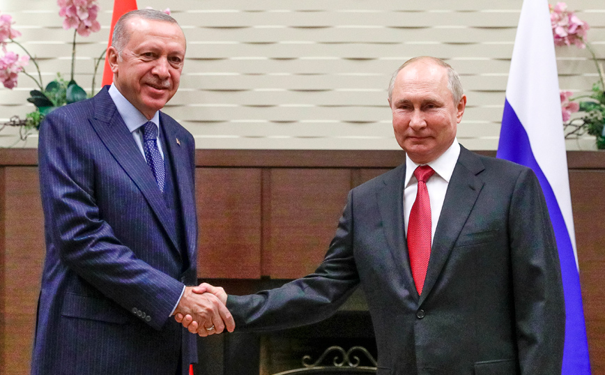 Τι συζήτησαν για σχεδόν 3 ώρες Πούτιν – Ερντογάν