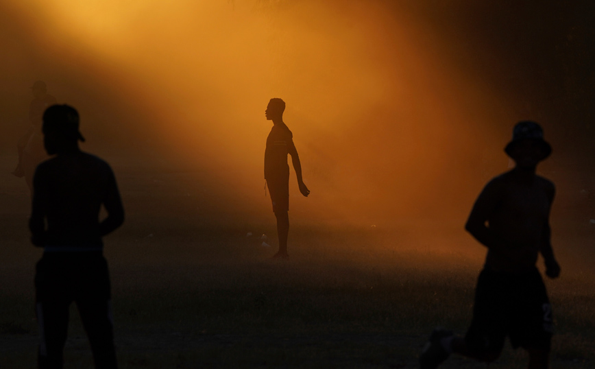 Αϊτινός μετανάστης στο Ντελ Ρίο Αϊτινός μετανάστης στο Ντελ Ρίο