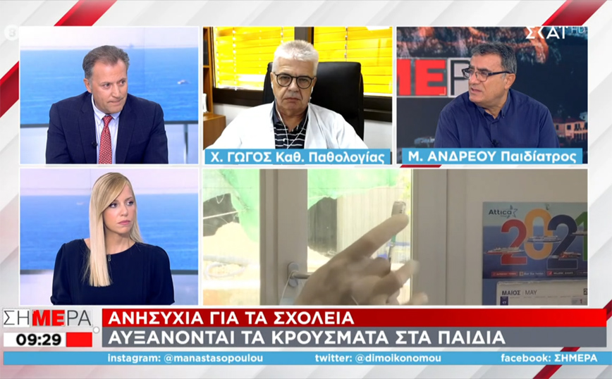 Κορονοϊός &#8211; Γώγος: Να προετοιμαζόμαστε για διαθέσιμες κλίνες στα παιδιατρικά τμήματα