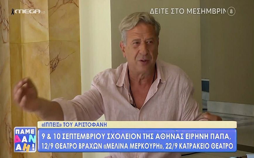 Κώστας Κόκλας: Γιατί έφαγε πρόστιμο στο Εθνικό Θέατρο