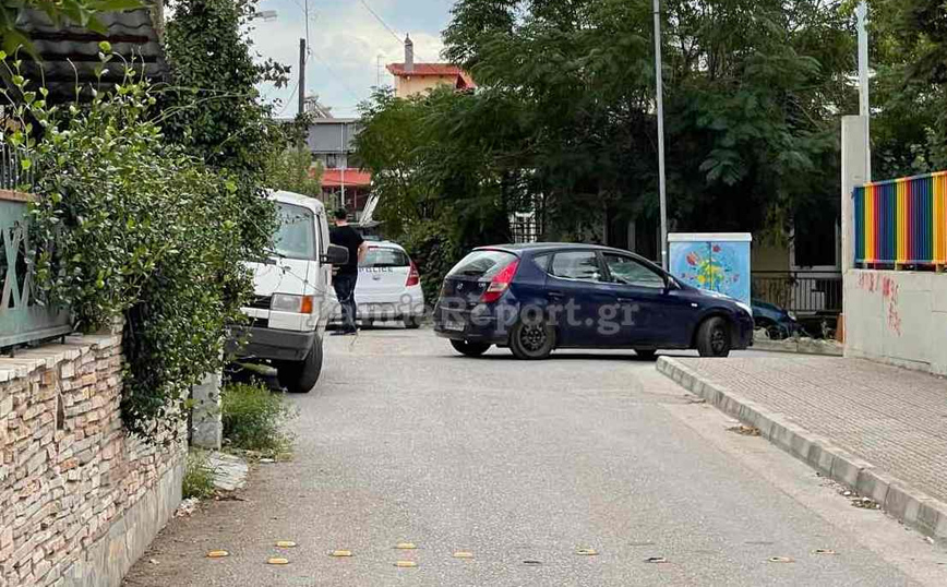 Το σημείο όπου έπεσε η 60χρονη στη Λαμία Το σημείο όπου έπεσε η 60χρονη στη Λαμία