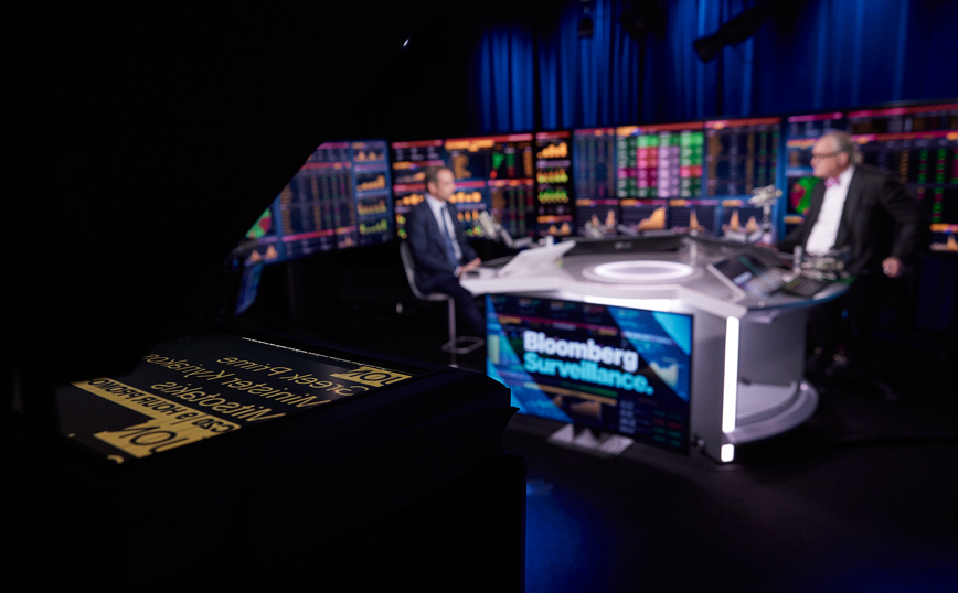 Συνέντευξη Μητσοτάκη στο Bloomberg Συνέντευξη Μητσοτάκη στο Bloomberg