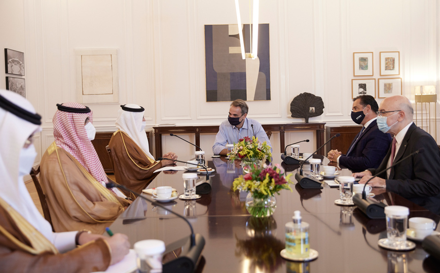 Στο Μαξίμου ο υπουργός Επενδύσεων της Σαουδικής Αραβίας Στο Μαξίμου ο υπουργός Επενδύσεων της Σαουδικής Αραβίας