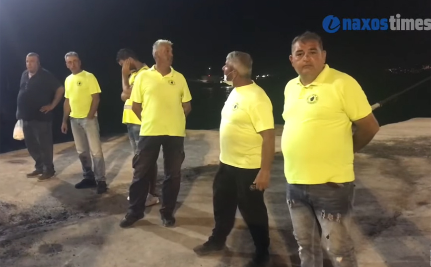 Νάξος: Το ξεχωριστό αντίο στον συνάδελφό τους που πέθανε από κορονοϊό