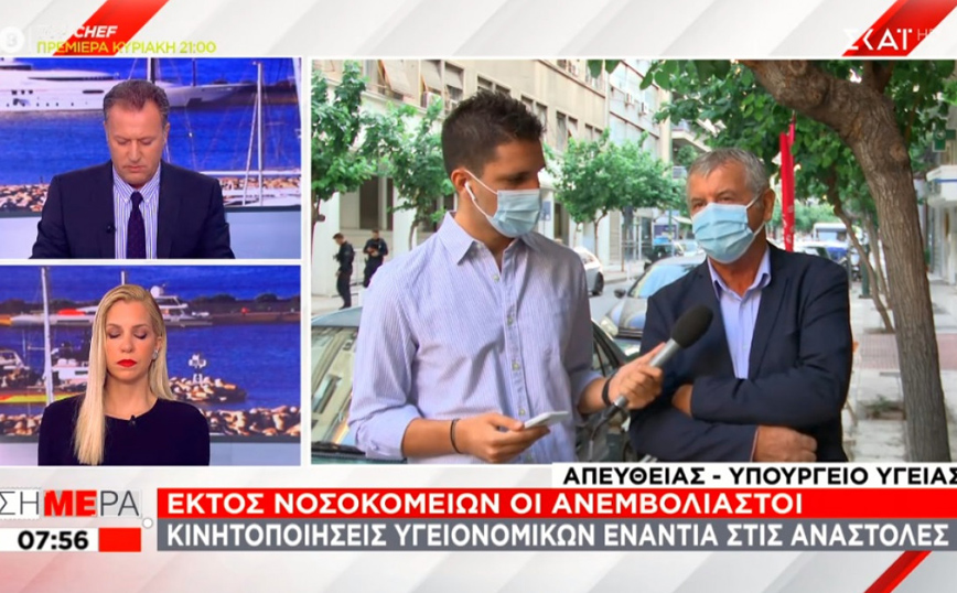Ανεμβολίαστοι υγειονομικοί – Γιαννάκος: 10.000 οι αναστολές