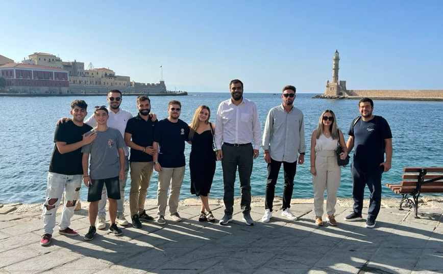 Στα Χανιά ο Παύλος Μαρινάκης