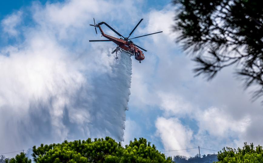 Κίνδυνος πυρκαγιάς: Πολύ υψηλός για αύριο στη Ρόδο