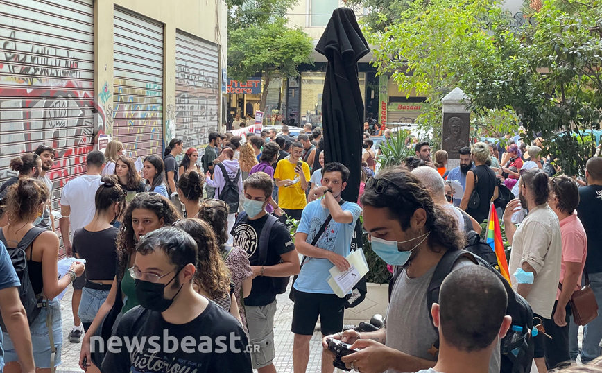 Συγκέντρωση για τα τρία χρόνια από τη δολοφονία του Ζακ Κωστόπουλου Συγκέντρωση για τα τρία χρόνια από τη δολοφονία του Ζακ Κωστόπουλου