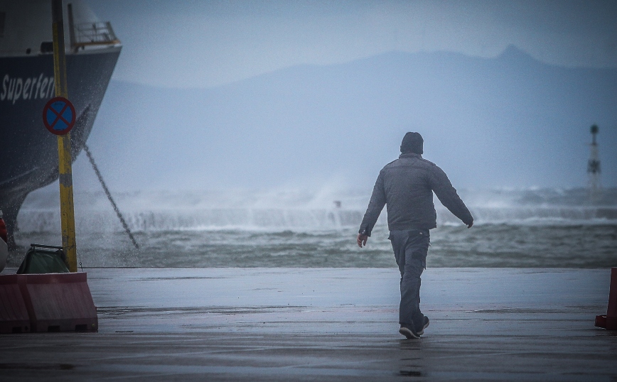 Καιρός &#8211; Meteo: Σε εξέλιξη το νέο κύμα κακοκαιρίας &#8211; Άνεμοι έως 130 χλμ/ώρα