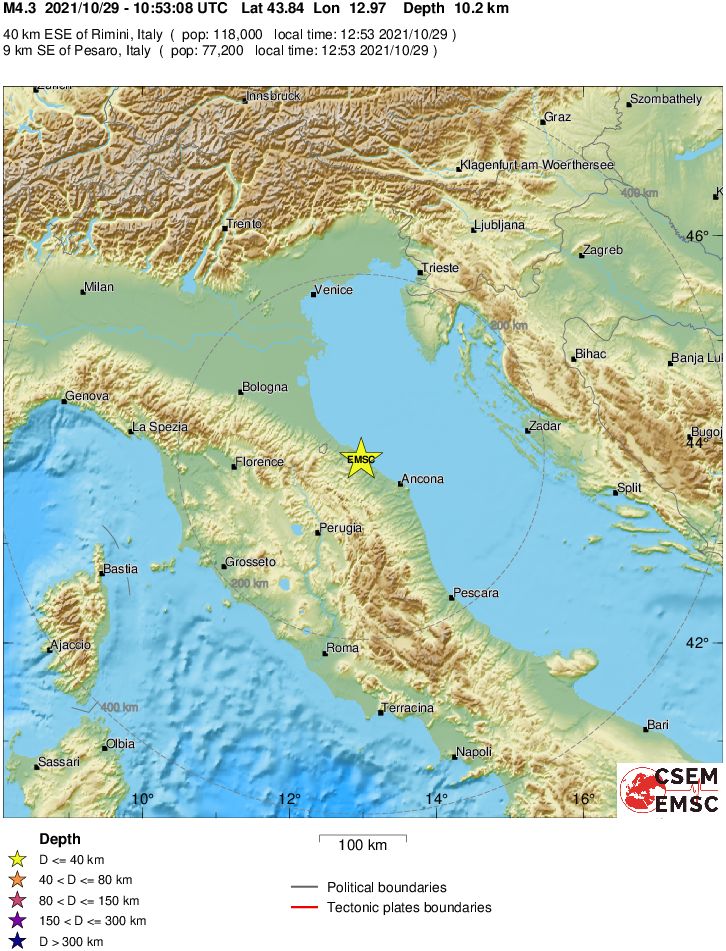 Σεισμός Ιταλία