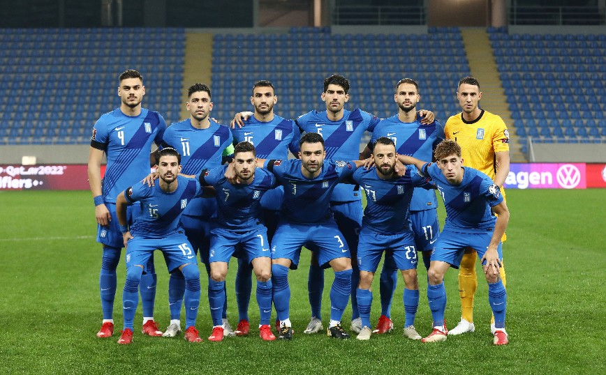 Η Εθνική Ελλάδας στον αγώνα με τη Γεωργία Η Εθνική Ελλάδας στον αγώνα με τη Γεωργία