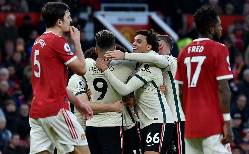 Premier League: Θρίαμβος της Λίβερπουλ με 5-0 στην έδρα της Μάντσεστερ Γιουν. – Δείτε τα γκολ