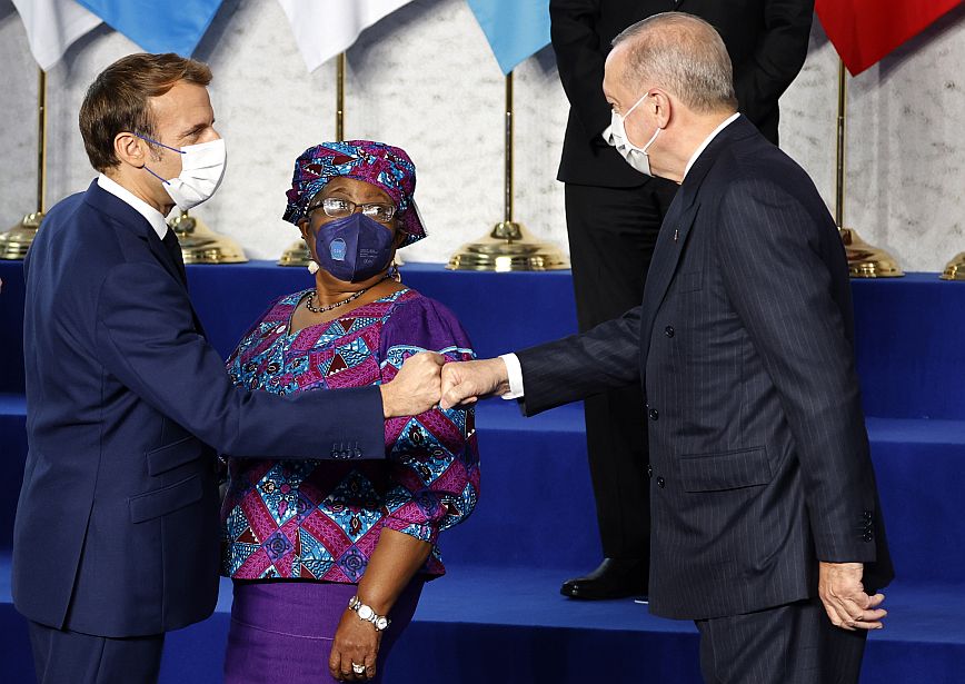 Ερντογάν: Εξέφρασα την ανησυχία μου στον Μακρόν για τη συμφωνία με Ελλάδα