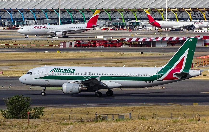 Η τελευταία πτήση της Alitalia: Αrrivederci Alitalia grazie
