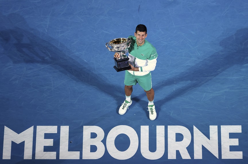 Το Australian Open στέλνει το μήνυμα στους άσους του τένις: «Καλύτερα να εμβολιαστείτε»