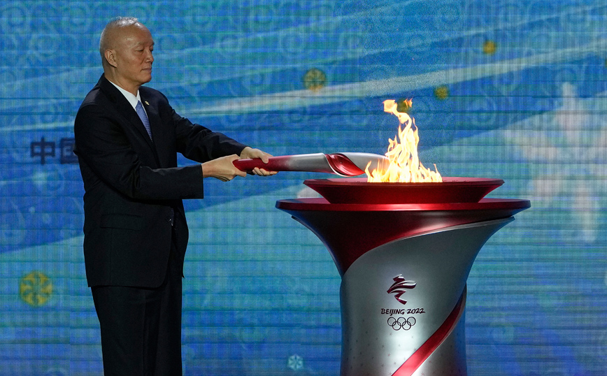 Η Ολυμπιακή Φλόγα «πάτησε» Κίνα