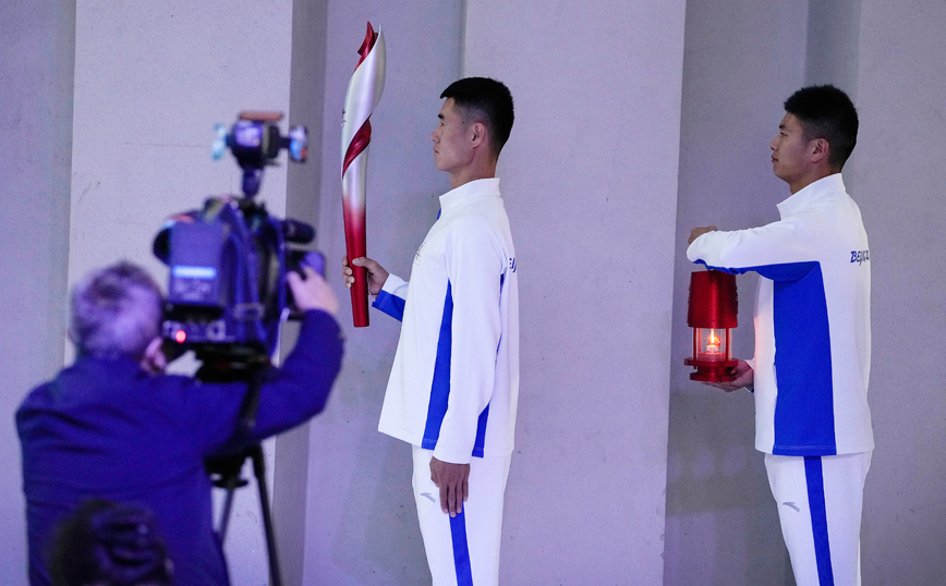 Στην Κίνα η Ολυμπιακή Φλόγα Στην Κίνα η Ολυμπιακή Φλόγα