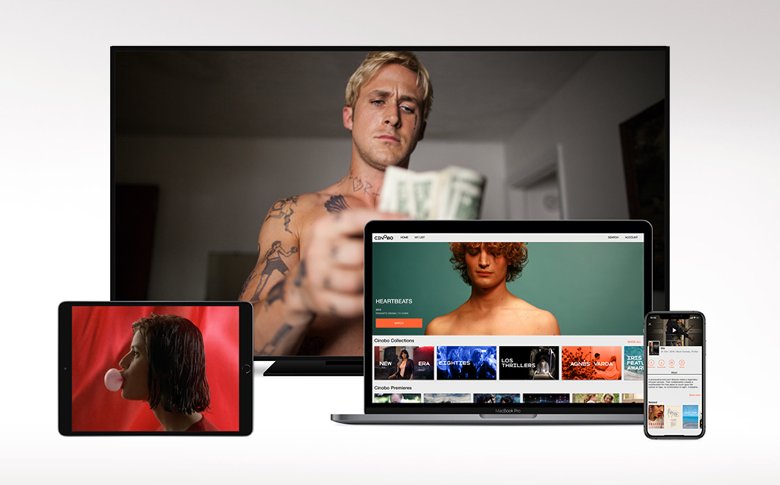 Η πλατφόρμα του cinobo Η πλατφόρμα του cinobo