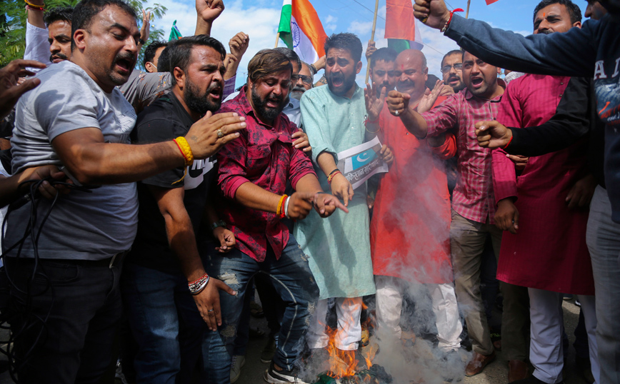 Ακτιβιστές διαμαρτύρονται για τις δολοφονίες στο Κασμίρ Ακτιβιστές διαμαρτύρονται για τις δολοφονίες στο Κασμίρ