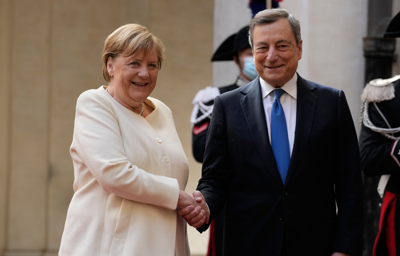 Μάριο Ντράγκι - Άγκελα Μέρκελ Μάριο Ντράγκι - Άγκελα Μέρκελ