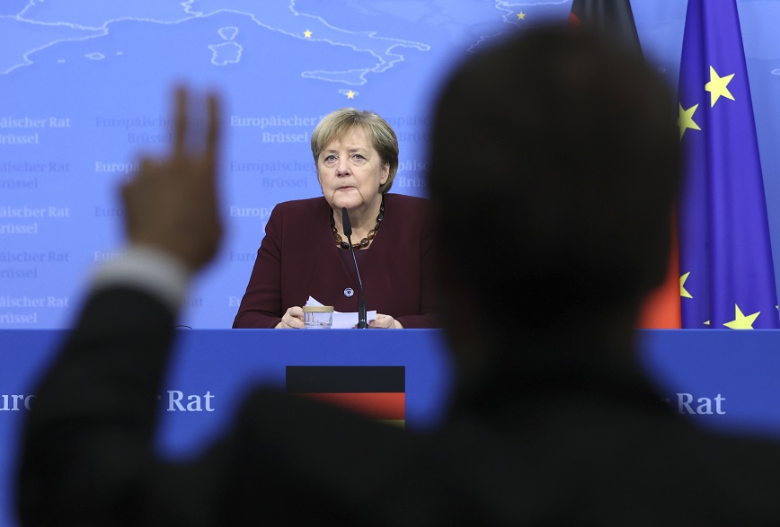 Μέρκελ: Αποχαιρετά την ΕΕ εκφράζοντας ανησυχία για τα «άλυτα προβλήματα» των «27»