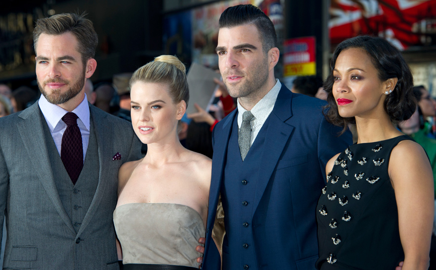 Οι πρωταγωνιστές της ταινίας του Σταρ Τρεκ «Into Drakness»» Οι πρωταγωνιστές της ταινίας του Σταρ Τρεκ «Into Drakness»»