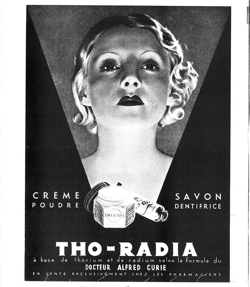 Καλλυντικά με ράδιο Καλλυντικά με ράδιο