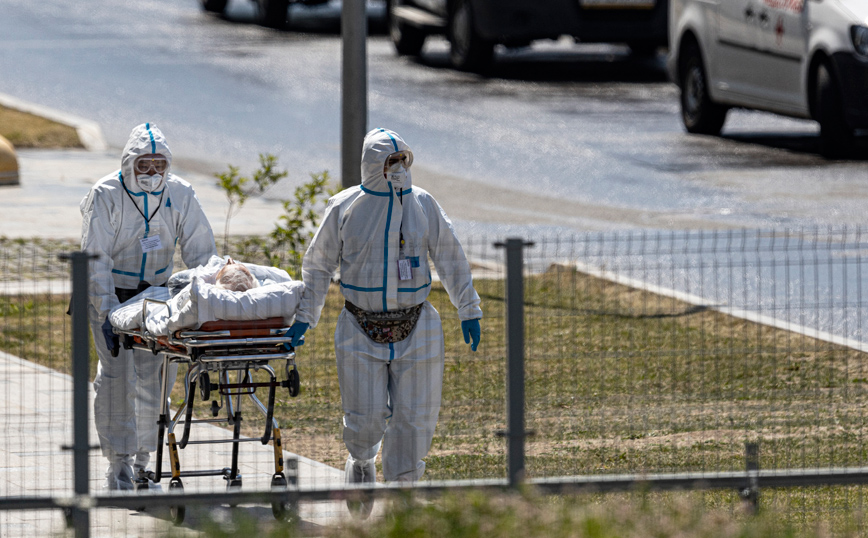 Κορονοϊός – Ρωσία: Αυξήθηκαν κατά 20% οι εισαγωγές στα νοσοκομεία της Μόσχας