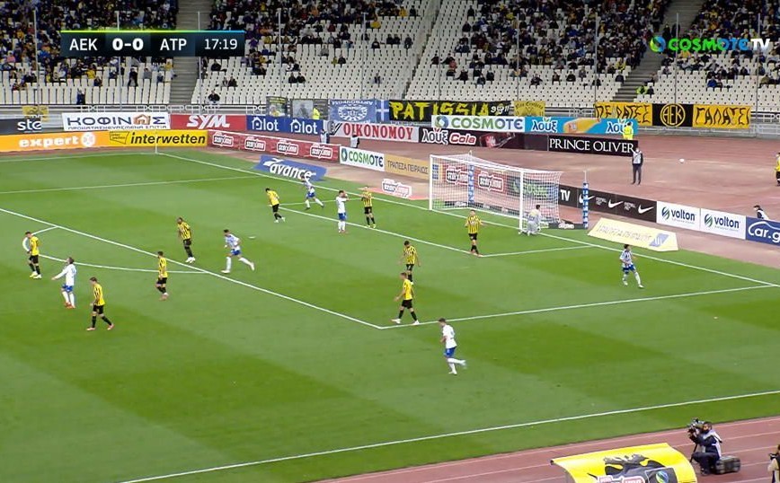 ΑΕΚ – Ατρόμητος 3-0: Δείτε τα γκολ και τις καλύτερες φάσεις