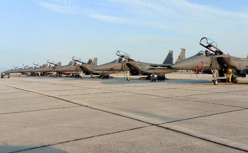 Μεταστάθμευση Προσωπικού και Μέσων της USAFE (336 SQN) στην 110 ΠΜ στην Λάρισα