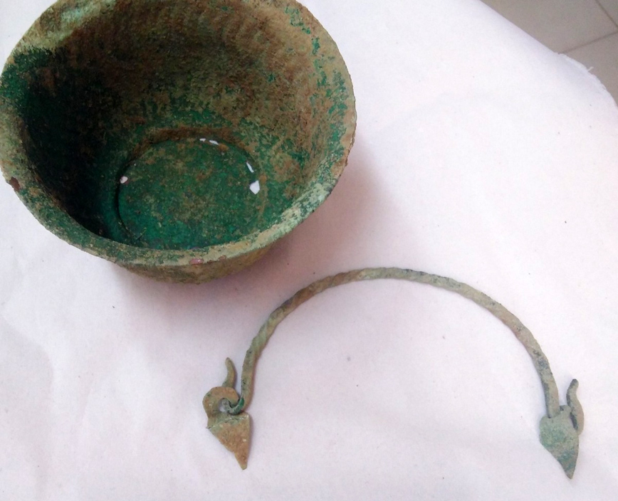 Εντοπισμός κιβωτιόσχημου τάφου στα Νέα Στύρα Εντοπισμός κιβωτιόσχημου τάφου στα Νέα Στύρα