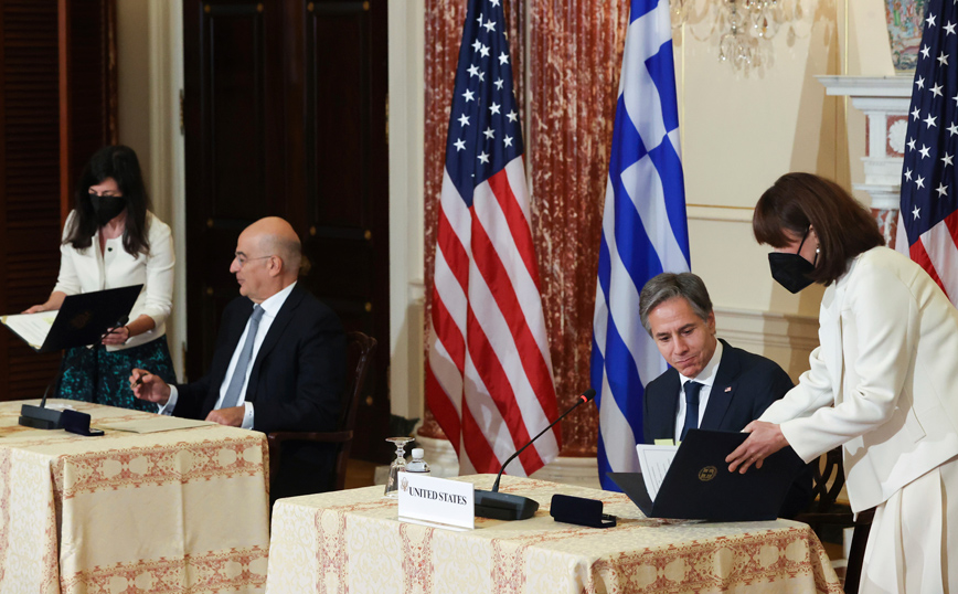 Δένδιας - Μπλίνκεν Δένδιας - Μπλίνκεν