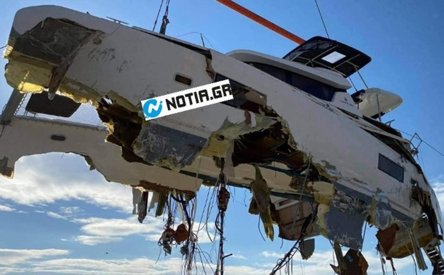 Διάσωση επιβατών από καταμαράν στον Άλιμο Διάσωση επιβατών από καταμαράν στον Άλιμο