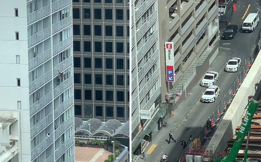 Ήθελε την ελευθερία του και σκέφτηκε να κατέβει μπαλκόνι &#8211; μπαλκόνι 15 ορόφους &#8211; Δείτε το βίντεο