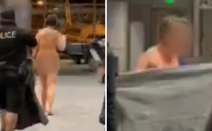 Γυναίκα εντελώς γυμνή έκοβε βόλτες μέσα σε αεροδρόμιο και προσπαθούσε να πιάσει «ψιλή» κουβέντα με επιβάτες