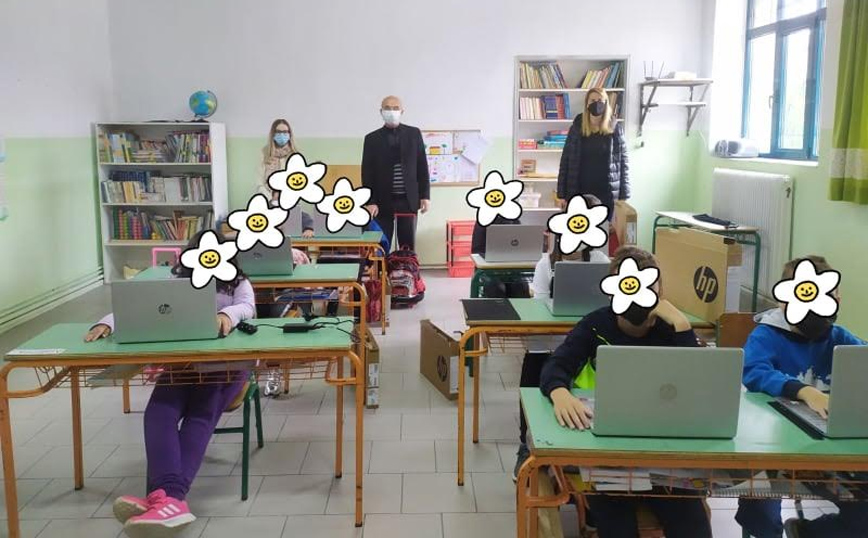 Νεοι υπολογιστές στο ακριτικό χωριό της Διποταμίας