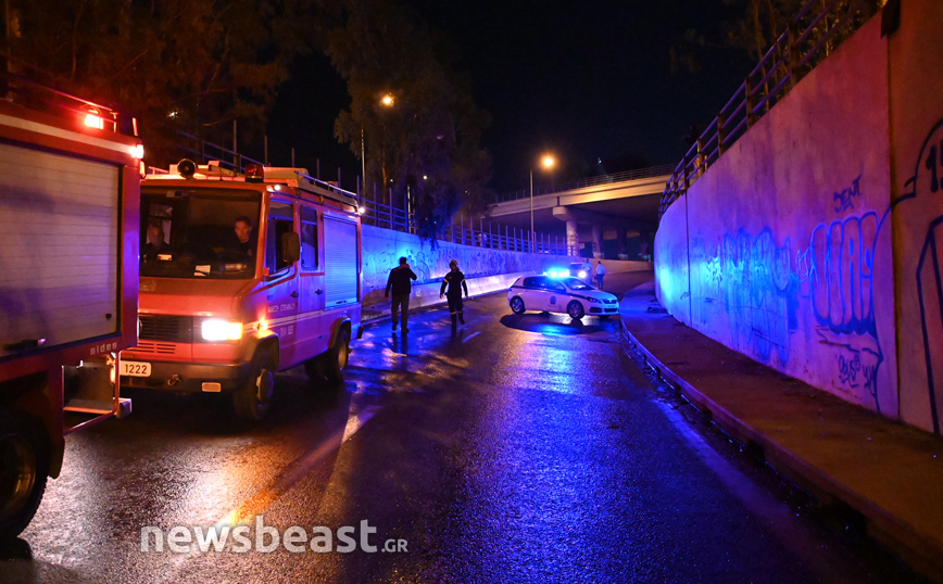 τροχαίο στη Συγγρού τροχαίο στη Συγγρού