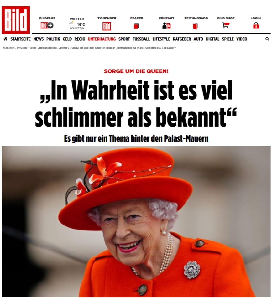 Η Bild για την Ελισάβετ Η Bild για την Ελισάβετ
