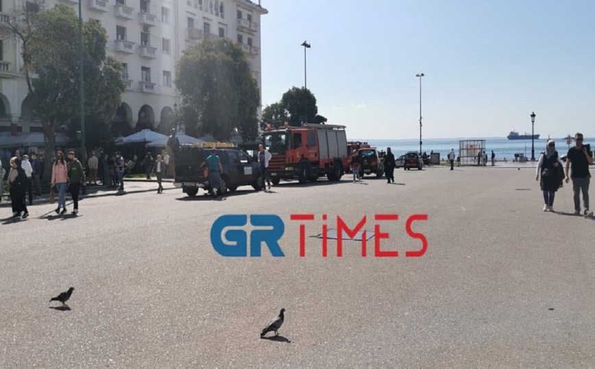 Φωτιά σε Cafe – bar στην πλατεία Αριστοτέλους