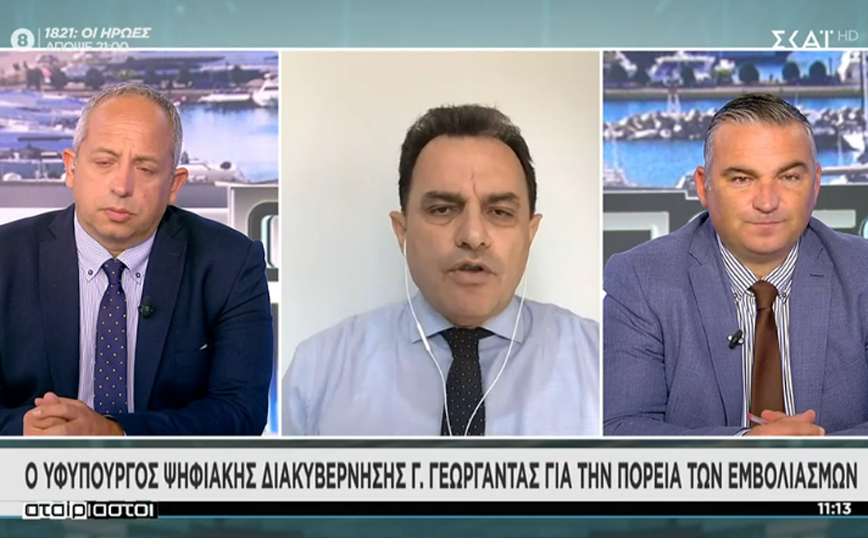 Κορονοϊός &#8211; Γεωργαντάς: Σήμερα SMS στους άνω των 50 ετών για το εμβόλιο